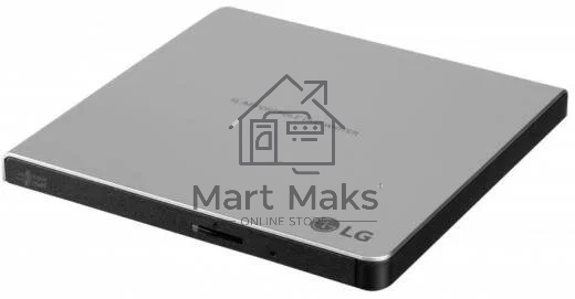 Привод DVD-RW LG GP57ES40 серебристый USB внешний
