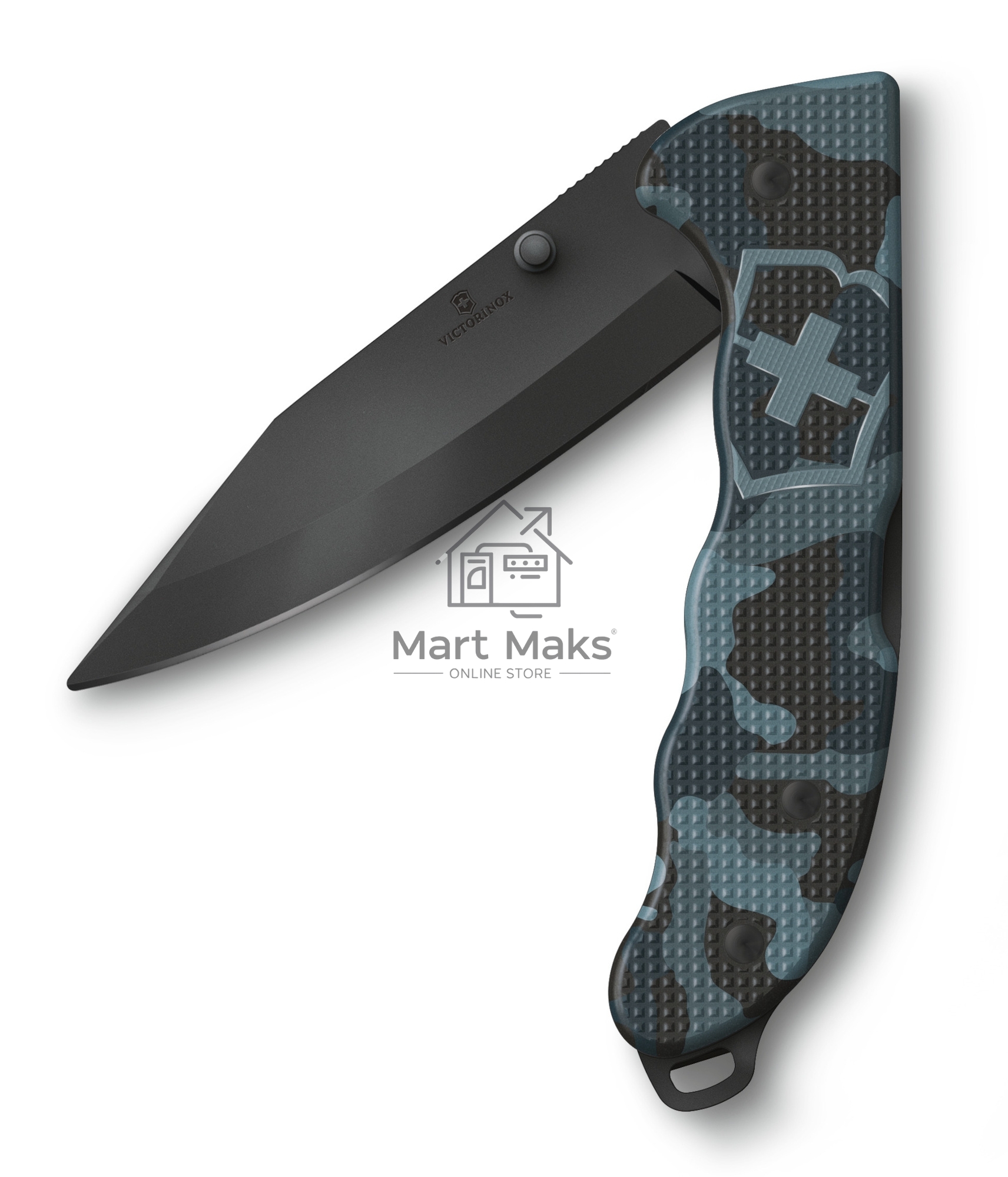 Нож перочинный Victorinox Evoke BSH Alox Navy (0.9425.DS222) 136мм 4функц. синий камуфляж подар.коробка