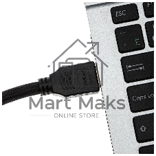 Кабель аудио-видео Cactus CS-HDMI.2-1.5 HDMI (m)/HDMI (m) 1.5м. позолоченные контакты черный