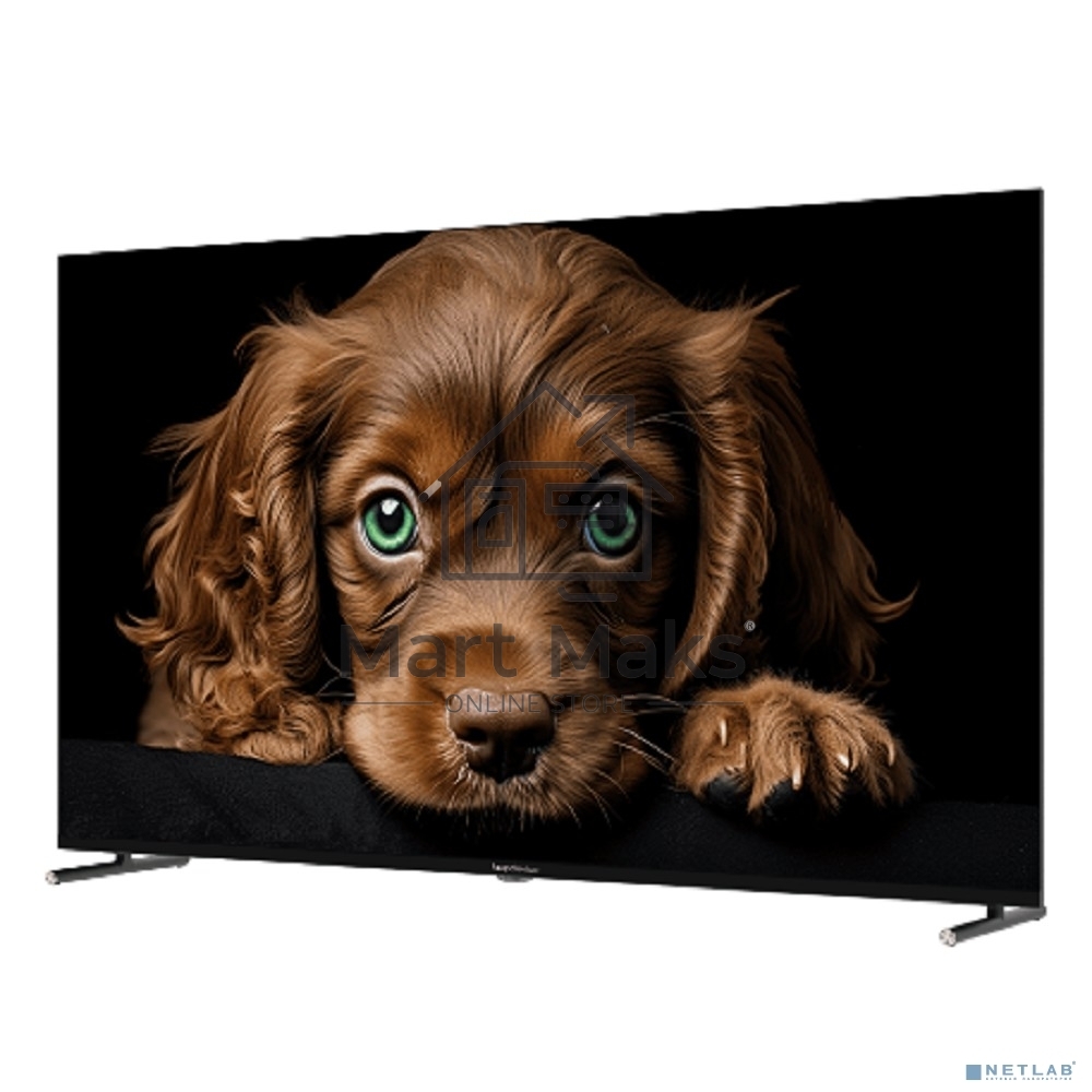Телевизор Topdevice 50'' TDTV50CQ08U черный A-QLED UHD 60Hz Smart 2/8ГБ