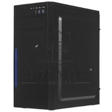 Компьютерный корпус Miditower ExeGate XP-333U Black, ATX, (XP400, Black,120мм), 1*USB/2*USB 3.0, Audio