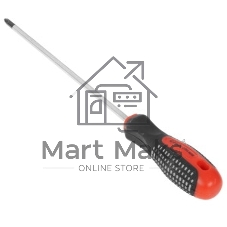 Отвертка Matrix fusion 11442 ph2х 200мм crv 3-х компонентная рукоятка anti slip