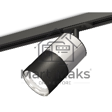 Светильник Ambrella light XT7402070 SBK/PSL/PBK черный песок/серебро полированное/черный полированный MR16 GU5.3