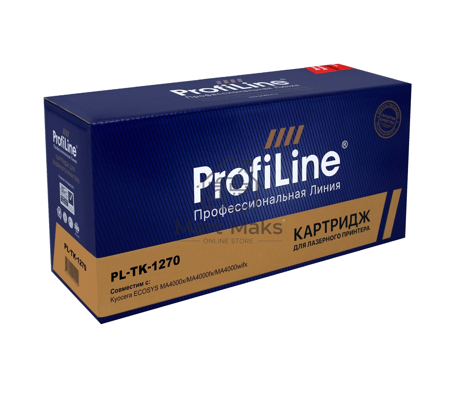 Тонер-картридж ProfiLine PL-TK-1270 для принтеров Kyocera ECOSYS MA4000x/MA4000fx/MA4000wifx 10000 копий