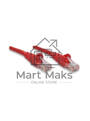 Патч-корд UTP кат. 5e, 1.5м ExeGate красный