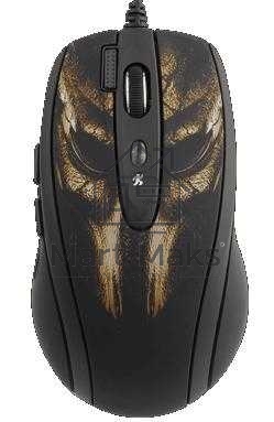 Мышь проводная A4Tech XL-750BH черный, 3600 dpi, USB, кнопки - 7