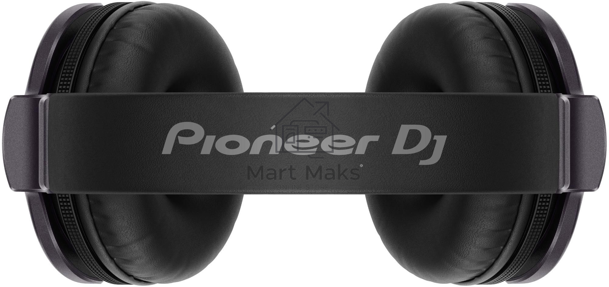 Наушники накладные Pioneer HDJ-CUE1 1.2м черный проводные оголовье