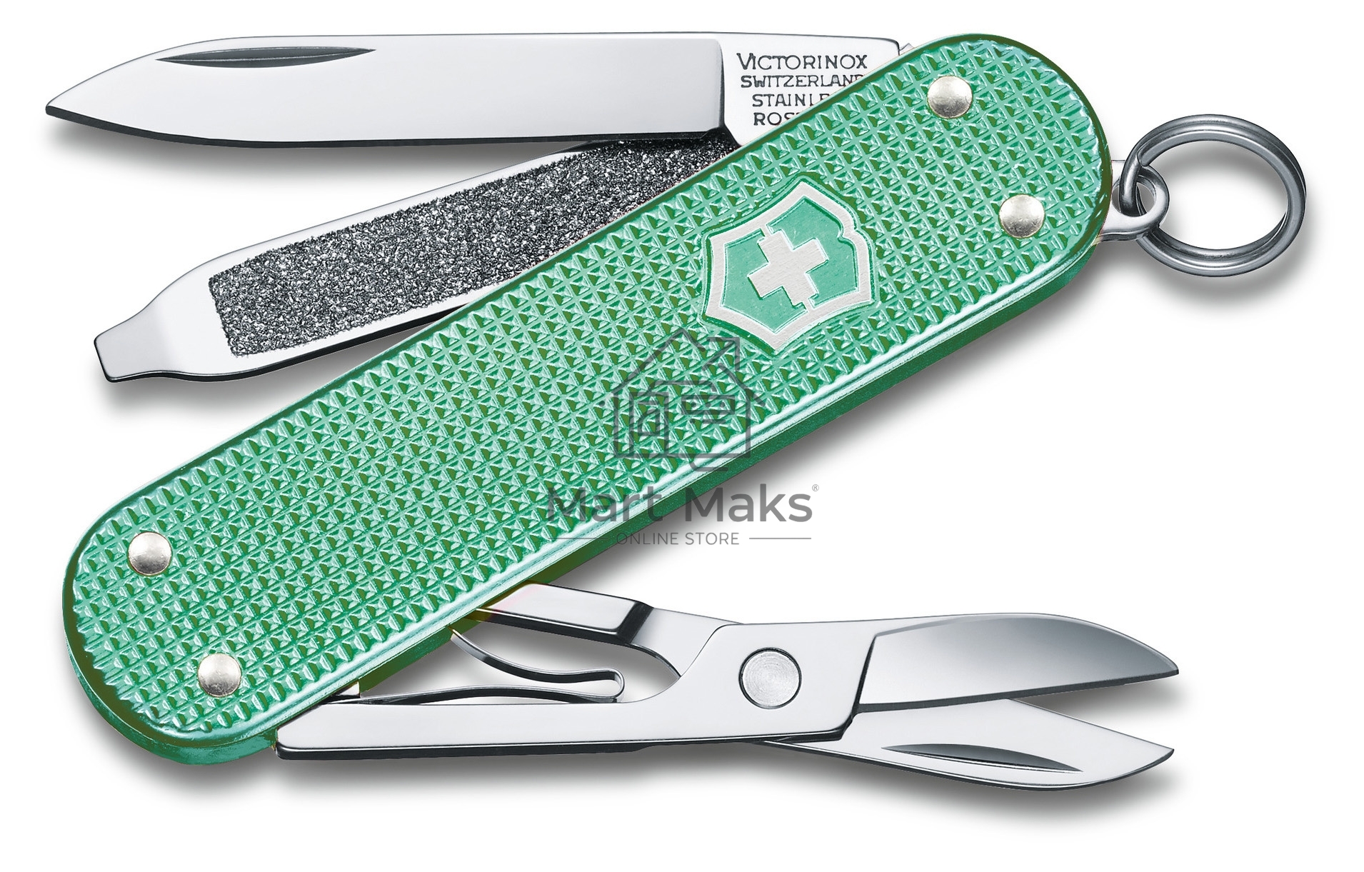 Нож перочинный Victorinox Classic Minty Mint (0.6221.221G) 58мм 7 функций карт.коробка