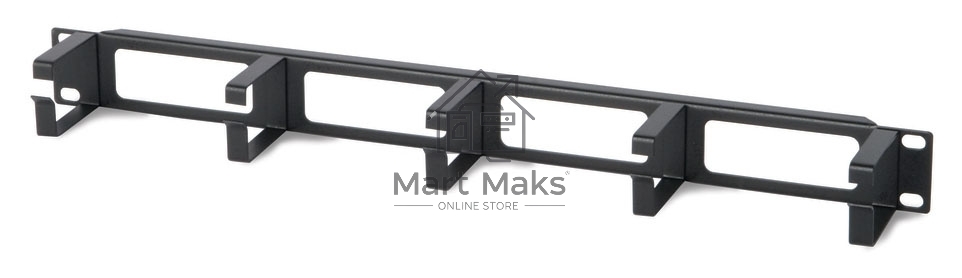 Кабельный организатор Hyperline CM-1U-ML с металлическими кольцами, 19