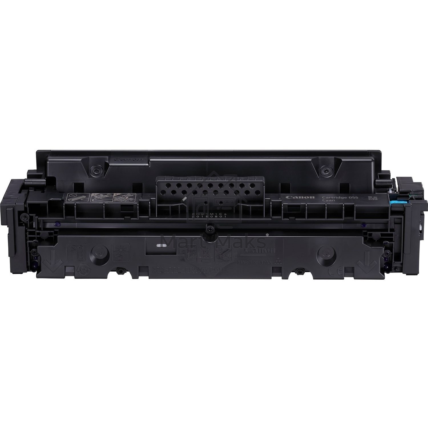Картридж лазерный Canon 055 C (3015C002) голубой (2100 стр.) для Canon i-SENSYS серий MF740, LBP660.