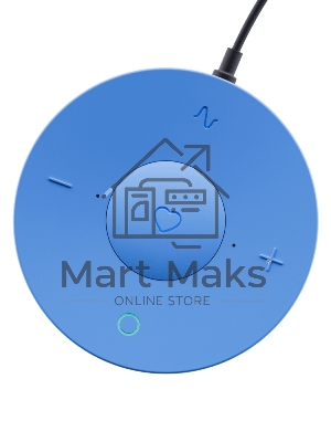 Умная колонка Sber SberBoom Mini, 5Вт, с голосовым ассистентом Салют, безоблачный голубой