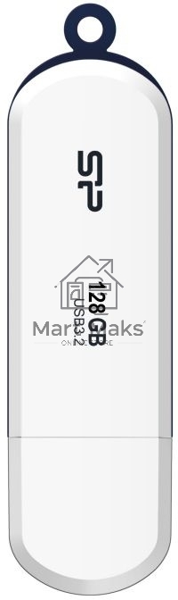 Флешка USB R/W R/W 128Gb Silicon Power Blaze B32, USB 3.2, белый