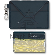 Швейцарская карта Victorinox Swiss Card Classic New York Style (0.7100.E223) зеленый коробка подарочная