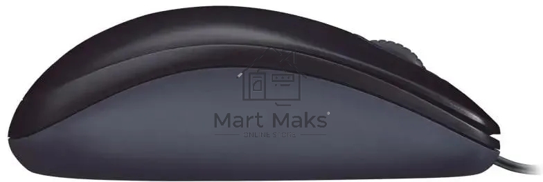 Мышь проводная Logitech M90 черный/серый, 1000 dpi, USB, кнопки - 3