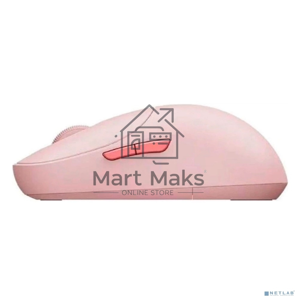 Мышь беспроводная Xiaomi BHR8911GL Wireless Mouse 3 розовый, 1200 dpi, USB/Bluetooth, кнопки - 4
