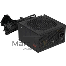 Блок питания PCCOOLER, 550W 80+ белый (ATX, ATX 2.4, Non-modular, 1x24(20+4)pin 550мм, 1xCPU*2 8(4+4)pin 610+150мм, 1xPCIe*2 8(6+2)pin 510+150мм, 2xSATA*3+MOLEX4pin*1 450+150+150+150мм, Active, 120x120мм, 140x150x86мм, APFC, OVP, SCP, OPP (140-160%, 2ms delay))