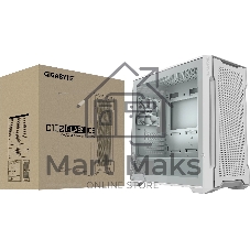 Компьютерный корпус Gigabyte C102W Gb-C102GI белый без БП M-ATX 5x120мм 4x140мм 2xUSB 3.0 audio bott PSU
