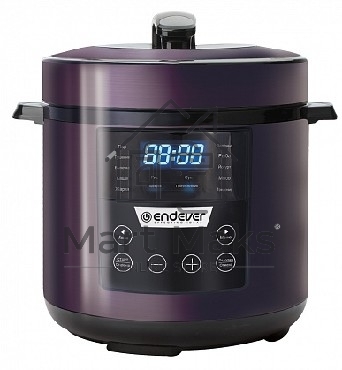 Мультиварка-скороварка Endever VITA 98 черный/сливовый электрическая Endever Vita 98