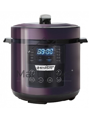 Мультиварка-скороварка Endever VITA 98 черный/сливовый электрическая Endever Vita 98