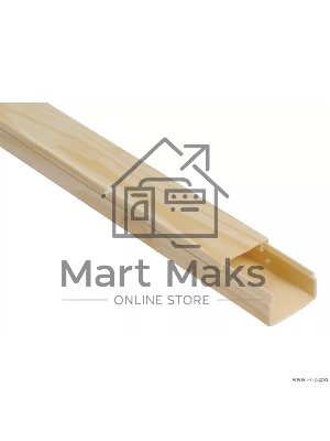 Кабель-канал 25х16 L2000 пластик ЭЛЕКОР сосна ИЭК CKK10-025-016-1-K34