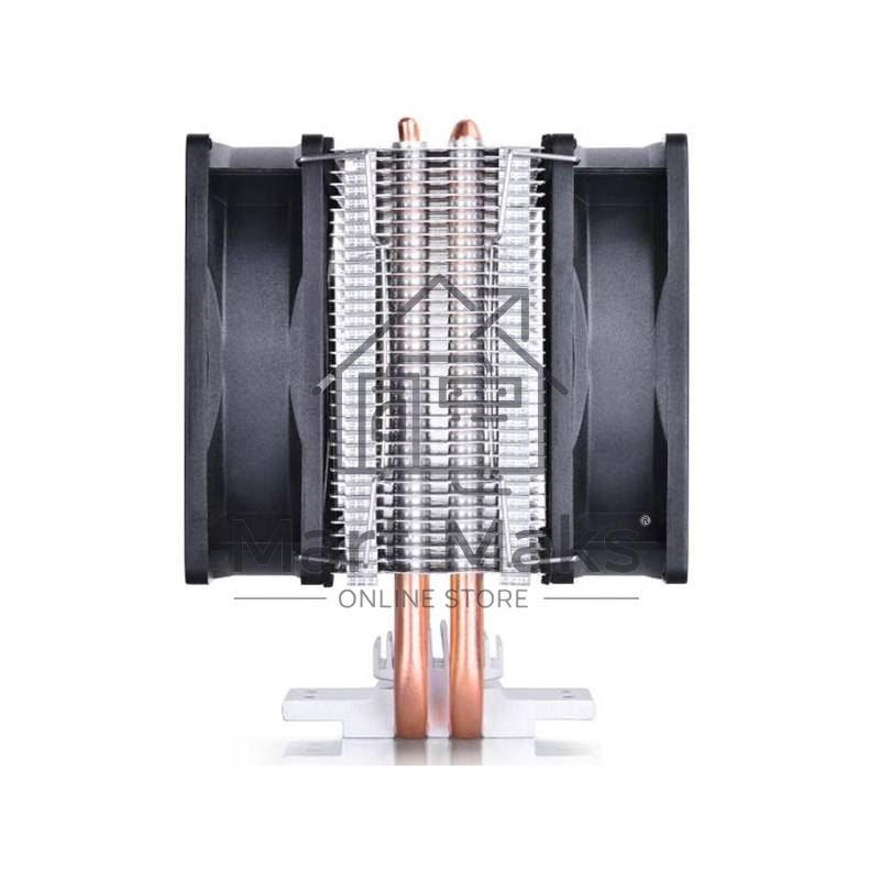 Кулер для процессора DEEPCOOL ICE EDGE MINI FS V2.0 синий, 80 мм, алюминий/медь, 2200 об/мин, 24.7 дБ, 3 pin, 100 Вт, 112 мм
