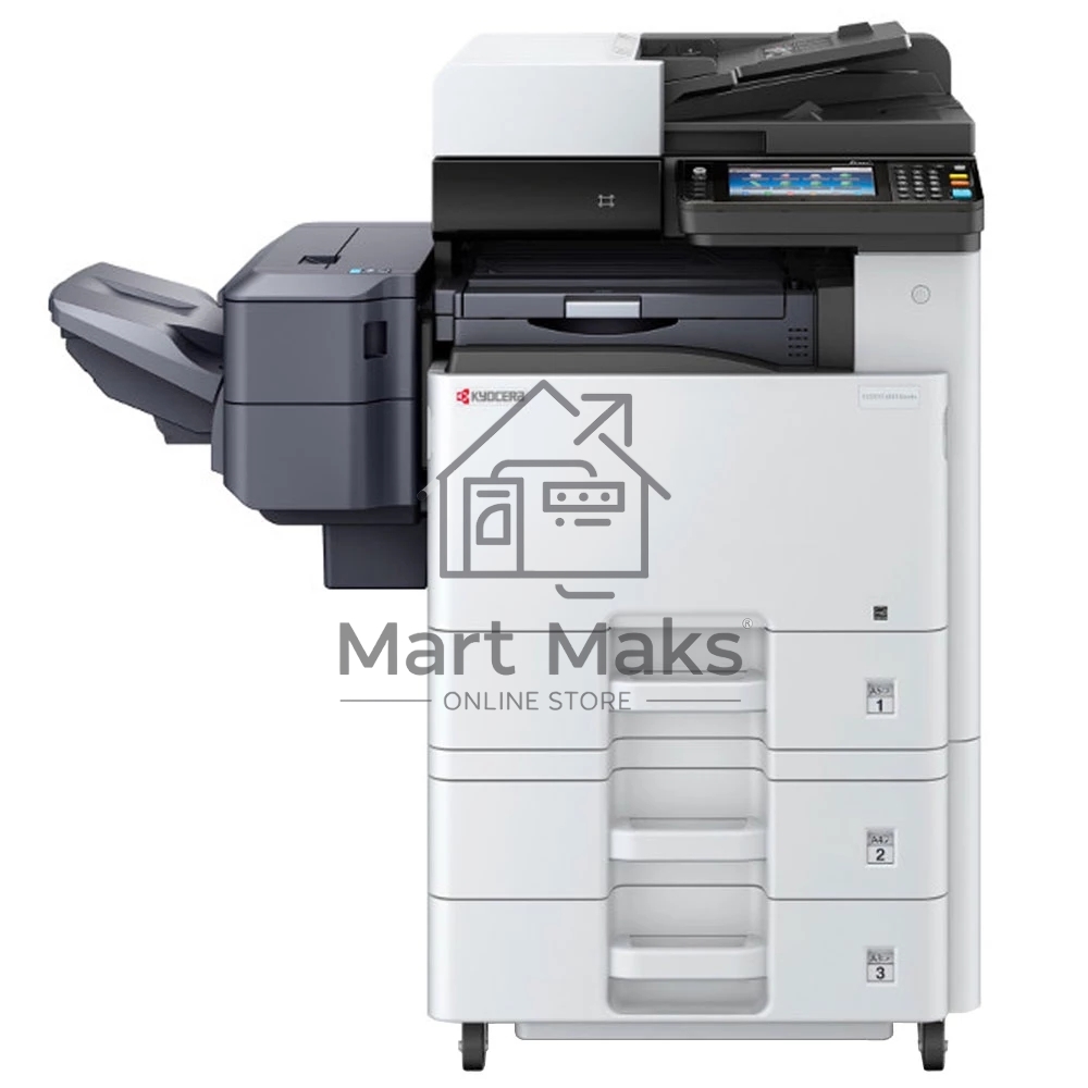 МФУ лазерный Kyocera Ecosys M8130cidn (1102P33NL0), А3, цветной, печ. до 30 стр/мин. (А4) до 15 стр/мин. (А3), скан. до50 стр/мин., 1200 x 1200 dpi (печать) 600x600dpi (скан.), USB, RJ-45, NFC, Air Print, Mopria
