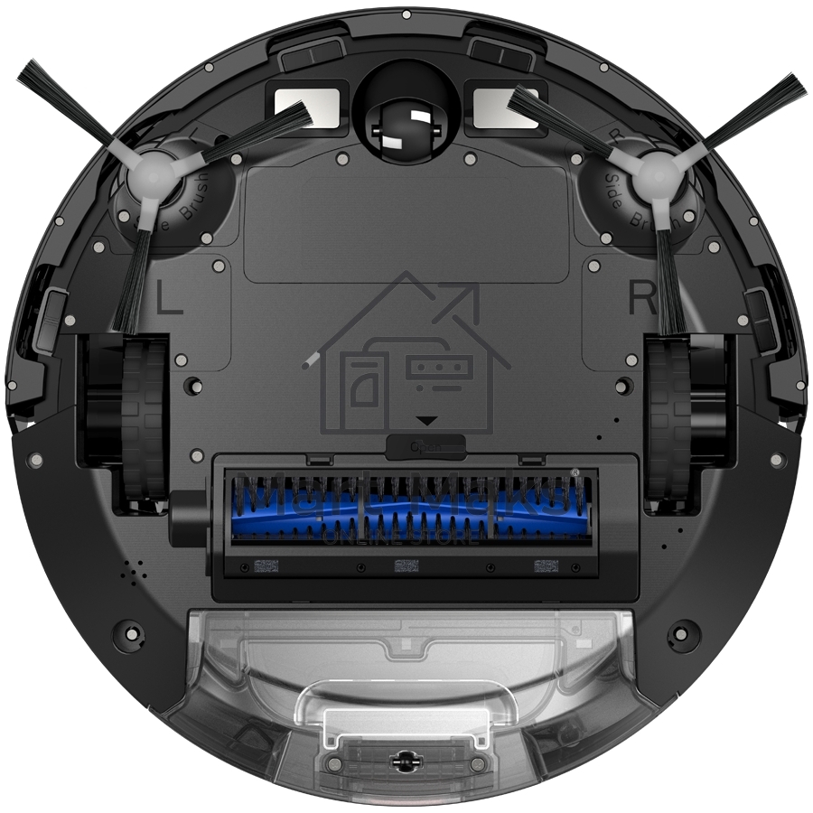 Робот-пылесос TopDevice TDSRC003_BK черный, 40 Вт, 2600 мАч Li-Ion, уборка влажная/сухая, пылесборник контейнер 0.4 л