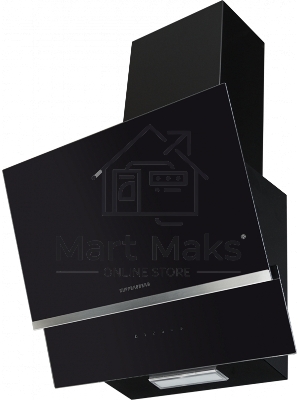 Вытяжка каминная Kuppersberg F 600 B черный/нержавеющая сталь, 60 см, 650 куб. м/ч, 47 дБ