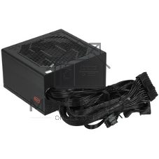 Блок питания PCCOOLER, 550W 80+ белый (ATX, ATX 2.4, Non-modular, 1x24(20+4)pin 550мм, 1xCPU*2 8(4+4)pin 610+150мм, 1xPCIe*2 8(6+2)pin 510+150мм, 2xSATA*3+MOLEX4pin*1 450+150+150+150мм, Active, 120x120мм, 140x150x86мм, APFC, OVP, SCP, OPP (140-160%, 2ms delay))