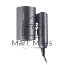 Фен Centek CT-2201 серый, 900 Вт, компактный, ионизация