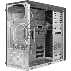 Компьютерный корпус Minitower ExeGate EX283242RUS MA-373X-UN400 Black, mATX (UN400, 120мм) 2*USB, Audio