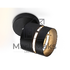 Светильник Ambrella light TN71056 BK черный GX53 max 12W D85*145