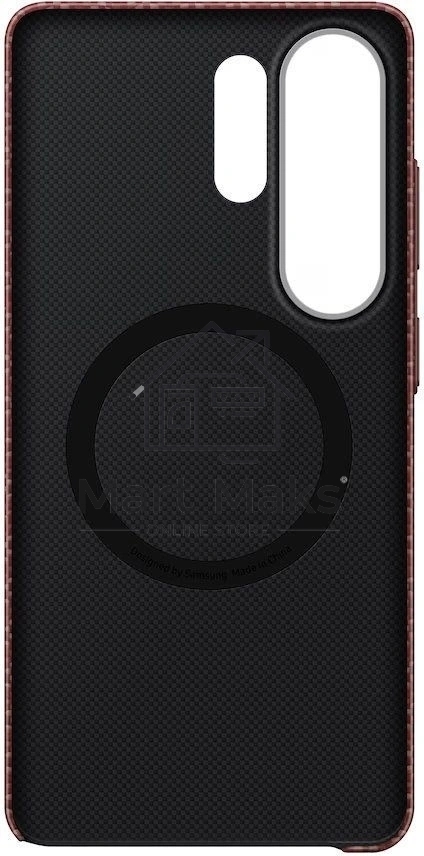 Чехол-накладка Carbon Magnet Case Samsung S26 Ultra(S948) (EF-KS948SREGRU) Coralred