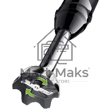 Блендер Braun MQ55001MBK, погружной, черный/серебристый