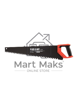 Ножовка по пенобетону Rexant 700 мм, защитное покрытие, твердосплавные напайки на зубья, двухкомпонентная рукоятка