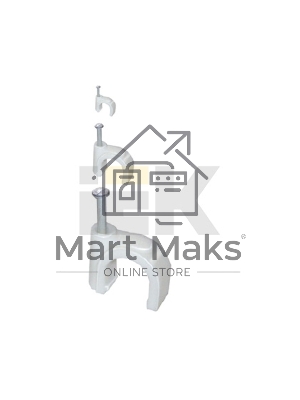 Скоба креп. круглая R9 (уп.100шт) ИЭК USK11-09-100