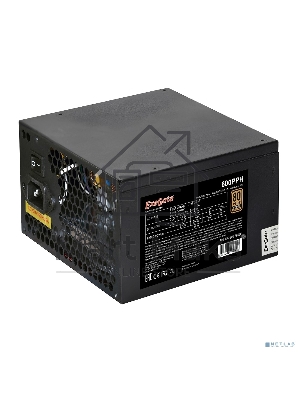 Блок питания ExeGate 600PPH RTL (EX280578RUS), 600Вт, 80 PLUS Bronze, 120мм, черный