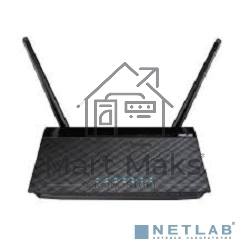 Сетевое оборудование ASUS RT-N12 E WiFi Router (RTL) 802.11b / g / n, 4UTP 10 / 100 Mbps, 1WAN, 300Mbps, 2x2dBi