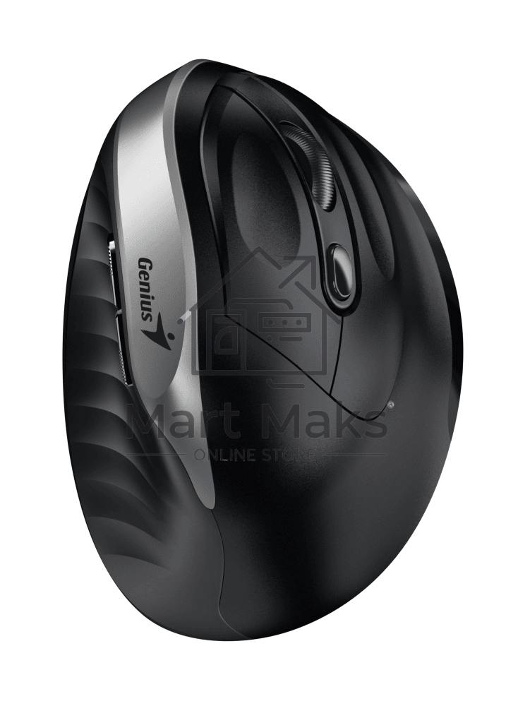 Мышь беспроводная Genius Ergo 8250S серебристый, 1600 dpi, радиоканал, USB, кнопки - 6