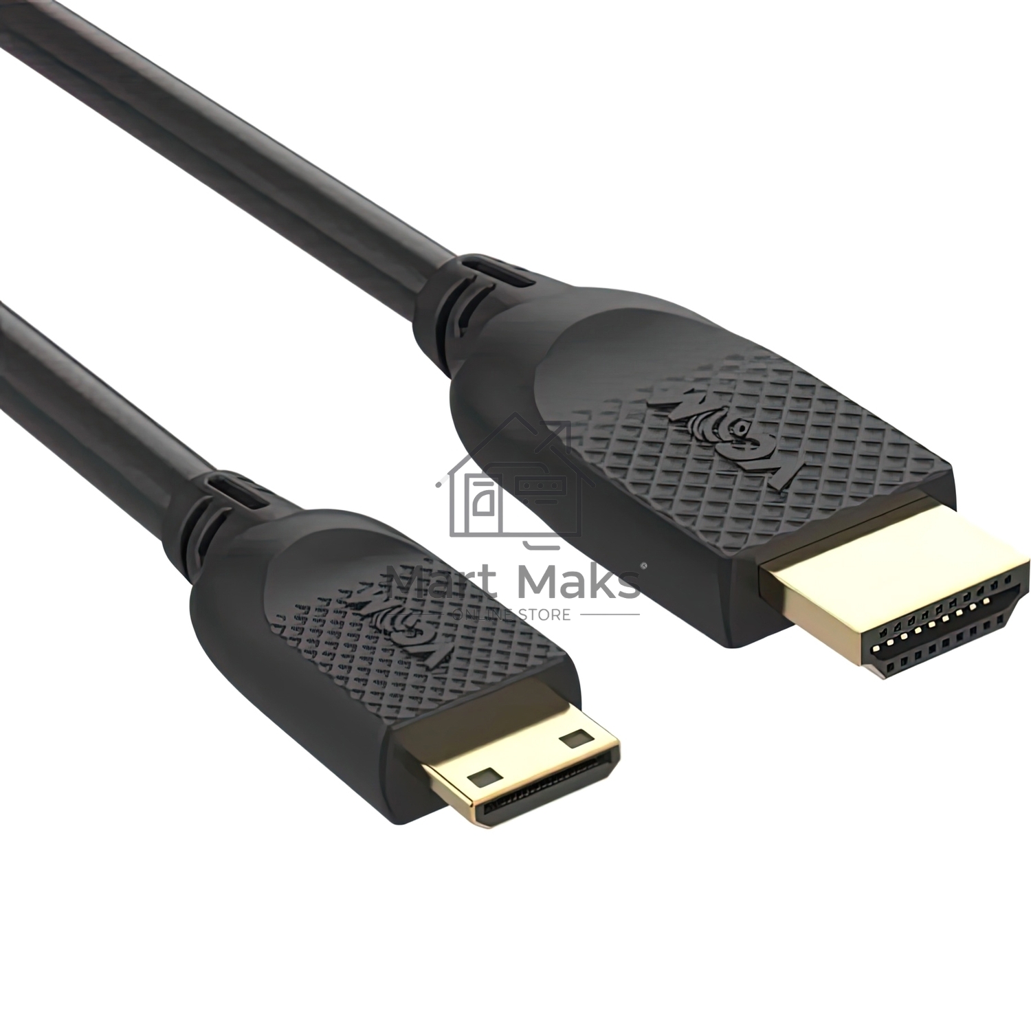 Кабель HDMI-19M --MiniHDMI-19M ver 2.0 1.8m VCOM <CG583-1.8M>