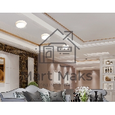 Светильник Ambrella light TN5214 WH белый GX53 max 15W D105*40