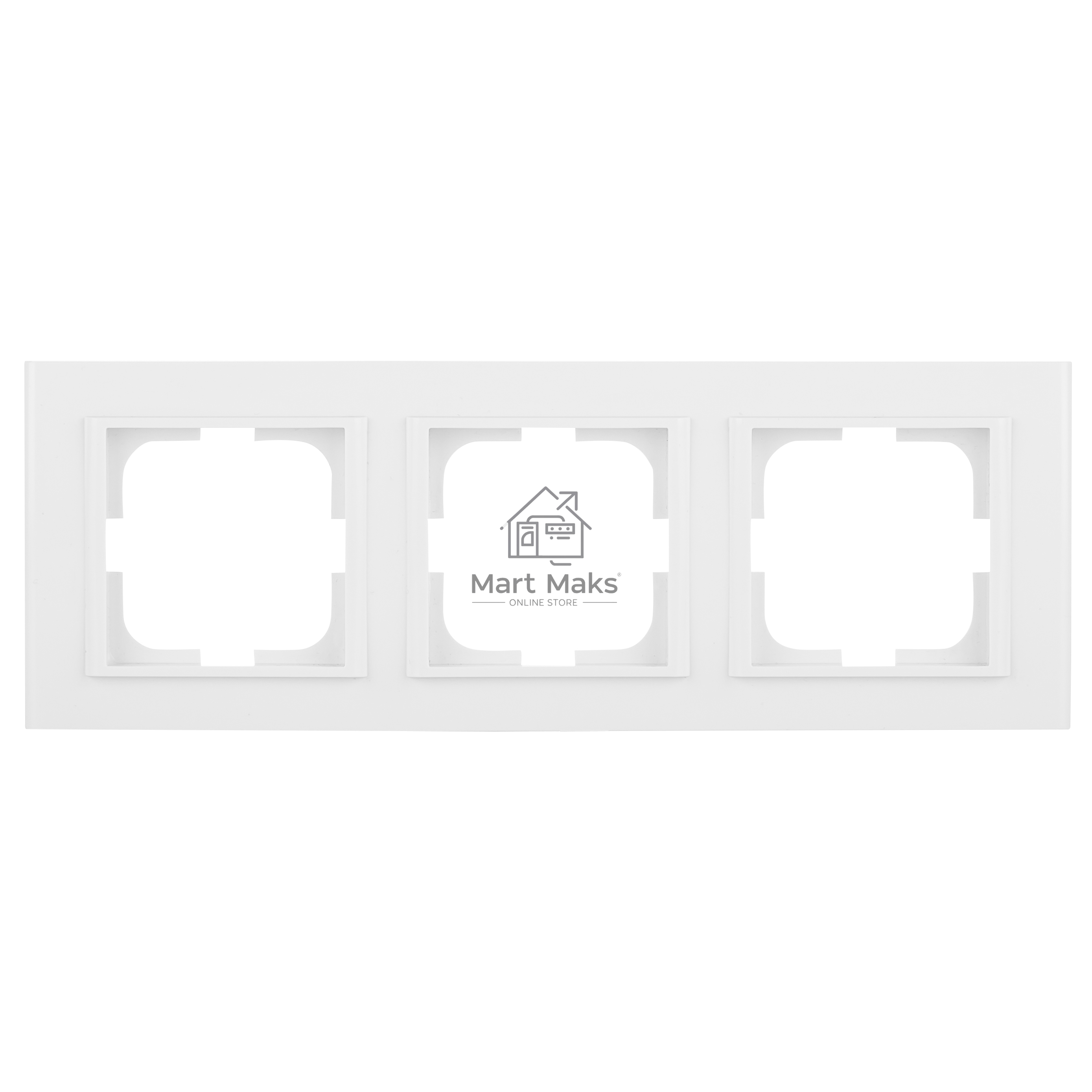 Ovivo Рамка 3-местн. МИНА (MINA), белый, 401-010000-227