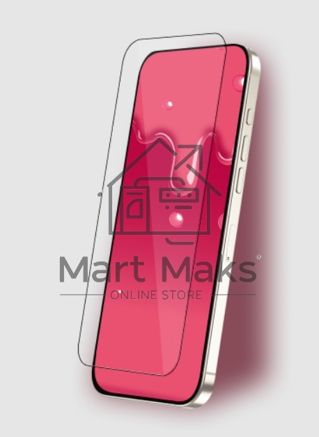 Защитное стекло Глазурь Розовая для Apple iPhone 14 Pro/15/16 глянец