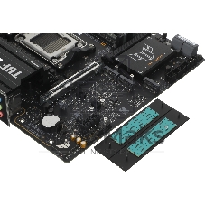 Материнская плата ASUS TUF GAMING B850M-PLUS II, AM5, AMD B850, 4xDDR5, 4xSATA, 3xM.2, 1xPCIe 5.0 x16, 1xPCIe 4.0 x1, 1xHDMI, 1xDP, 1x2.5Gb LAN, 1xUSB-C 20Gbps, 3xUSB-A 10Gbps, 4xUSB-A 5Gbps, 4xUSB-A 2.0, 3x3.5 мм, 7.1, mATX