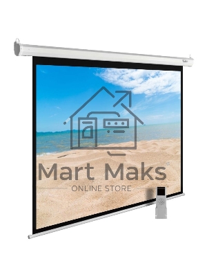 Экран Cactus 180x240см MotoExpert CS-PSME-240x180-WT 4:3 настенно-потолочный рулонный белый (моторизованный привод)