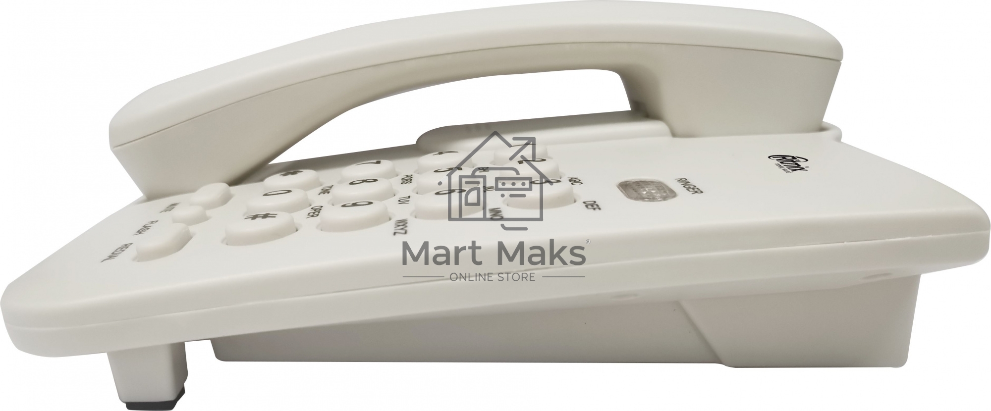 Телефон проводной Ritmix RT-311 белый