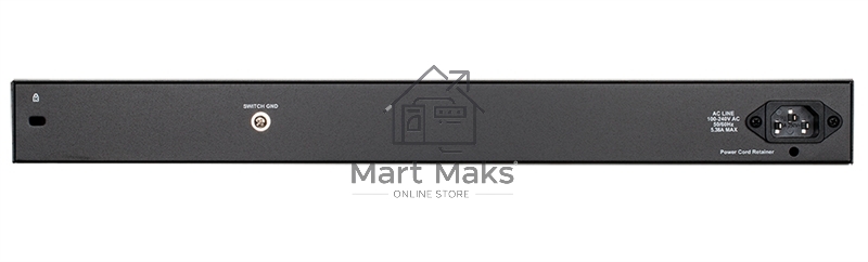 Настраиваемый L2 коммутатор D-Link DGS-1210-28MP/F4A с 24 портами 10/100/1000Base-T и 4 комбо-портами 100/1000Base-T/SFP (24 порта PoE 802.3af/at, PoE-бюджет 370 Вт)