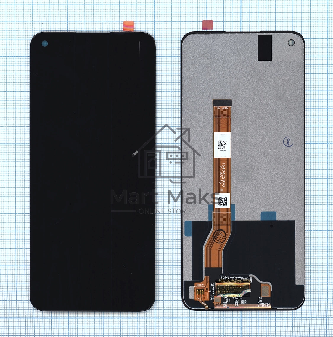 Дисплей для Realme 8i черный