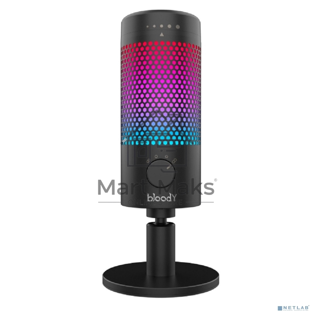 Микрофон проводной A4Tech Bloody GM50 Pro 2.5м черный