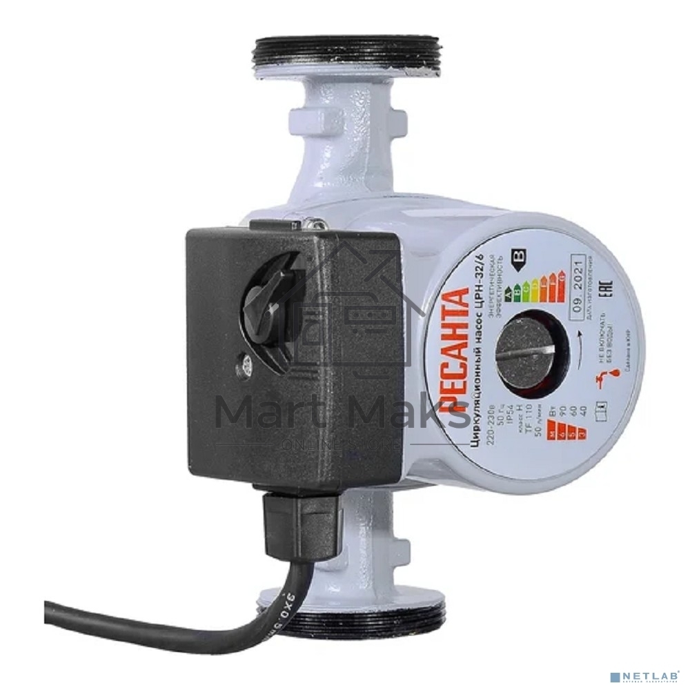 Насос садовый циркуляционный Ресанта ЦРН-32/6 90Вт 3000л/час (77/7/4)